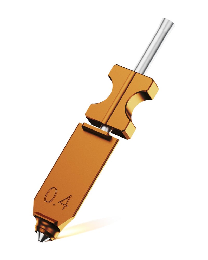 FLASHFORGE AD5X 3D Printer Hotend Kit, Original Replacement 0.4mm Nozzle, High-Temperature Resistance and High-Speed Precision Printing, 0.4mm Size Designed for Daily Performance - Image 1